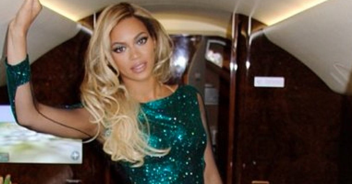 BRITS 2014 Beyoncé Boards Private Jet Straight After Performance Of