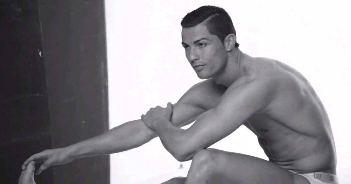 Cristiano Ronaldo Poses Half Naked In Underwear To Launch Cr7 Range Video Pictures Huffpost Uk
