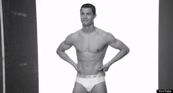 Cristiano Ronaldo Poses Half-Naked In Underwear To Launch CR7 Range (VIDEO,  PICTURES)