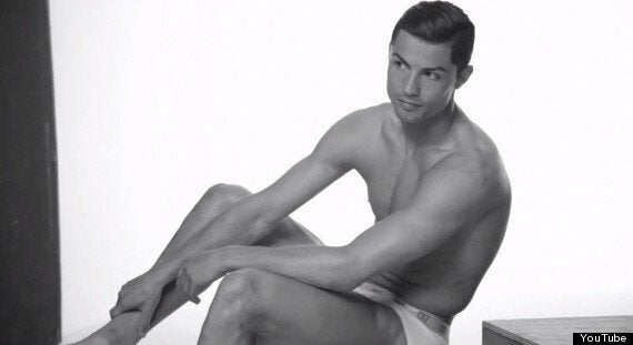 Cristiano Ronaldo Poses Half-Naked In Underwear To Launch CR7 Range (VIDEO,  PICTURES)