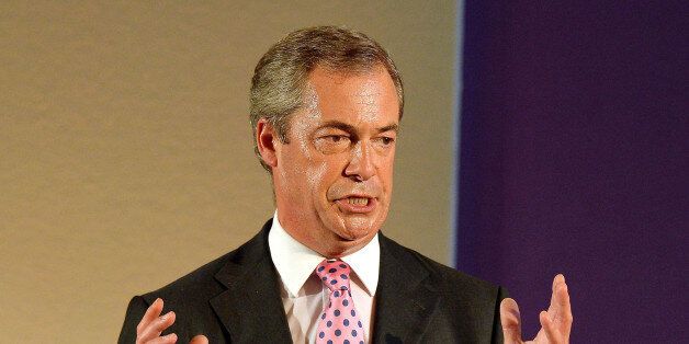 File photo dated 20/09/13 of UK Independence leader Nigel Farage who is calling on the Government to start admitting refugees fleeing the fighting in Syria into Britain.