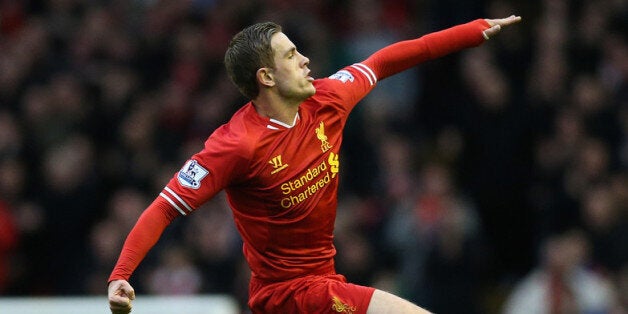 Henderson celebrates his winning goal