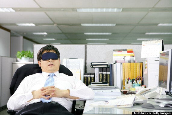 South Korean City Workers Tackle Stress By Napping At Work