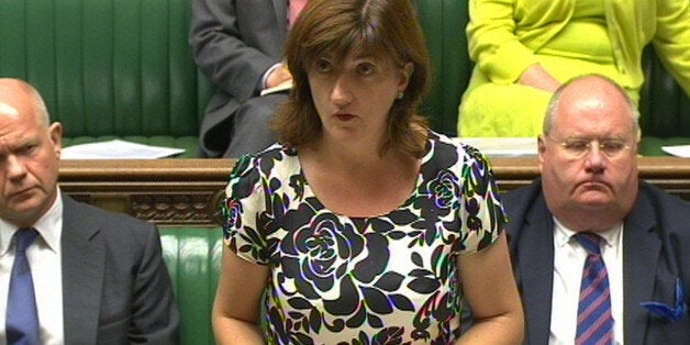 Education Secretary Nicky Morgan tells MPs that Peter Clarke's findings into the Trojan Horse allegations are "disturbing" and show evidence of a determined effort to gain control of a small number of Birmingham schools, in the House of Commons, London.