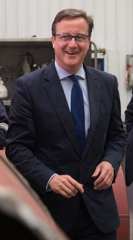 David Cameron Visits The Shetland Islands