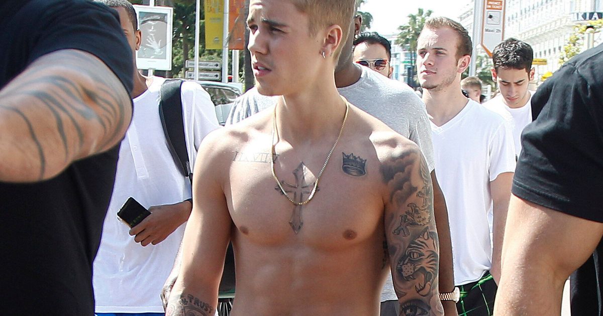 Justin Bieber Emerges From Video Shoot in Just Calvin Klein Boxer