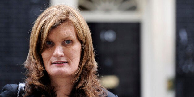 Independent MEP Nikki Sinclaire leads a delegation asking to hold a referendum on Europe as 100,000 demand a say on the steps 10 Downing Street, central London, on September 8, 2011. AFP PHOTO/ FACUNDO ARRIZABALAGA (Photo credit should read FACUNDO ARRIZABALAGA/AFP/Getty Images)