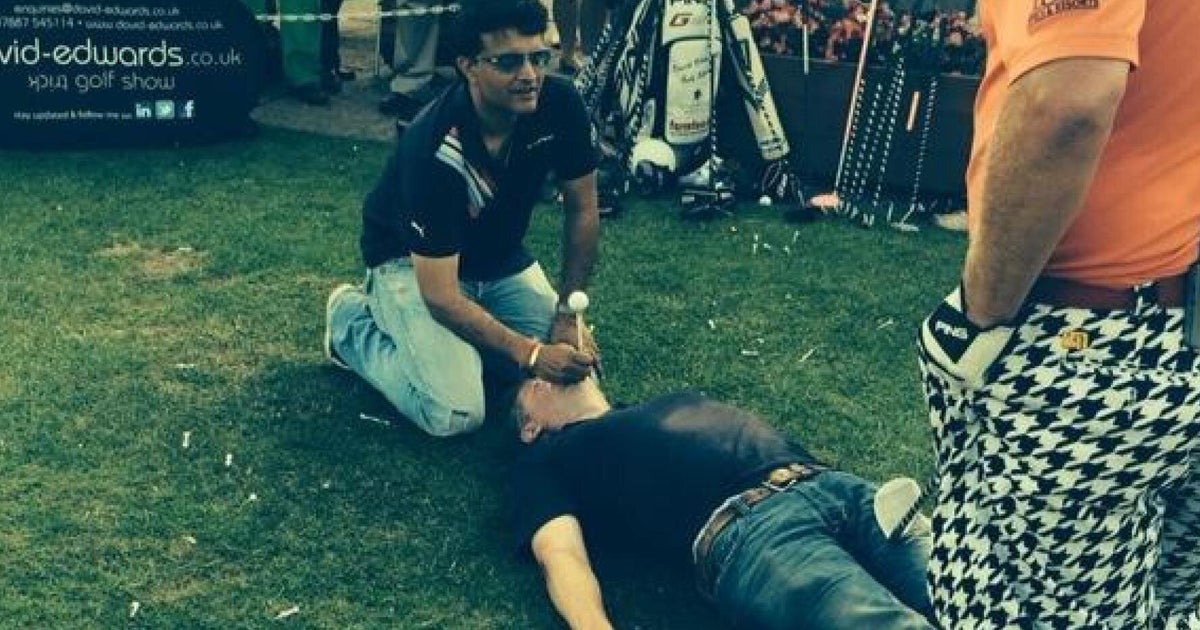 Piers Mouth Used As A Golf Tee (VIDEO) HuffPost UK Sport