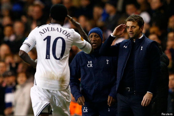 Tottenham 3-1 Dnipro: Emmanuel Adebayor And Tim Sherwood's Salute ...