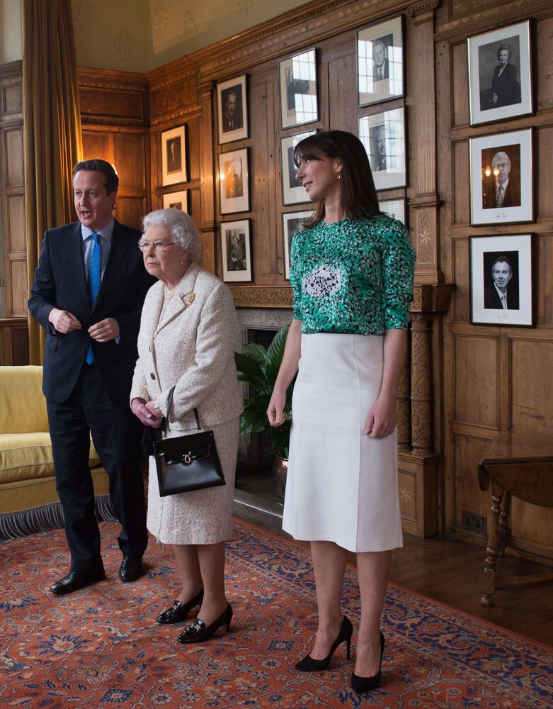 david cameron and the queen