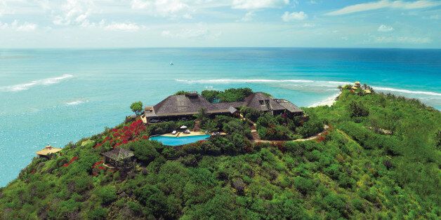 Undated handout photo issued by Virgin Limited Edition of Sir Richard Branson's luxury home, on Necker Island, in the Caribbean, which has been damaged by a middle-of-the-night fire which ripped through the luxury home.