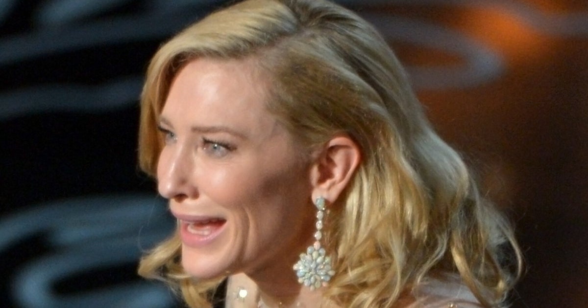 Oscars 2014 Cate Blanchett Wins Best
