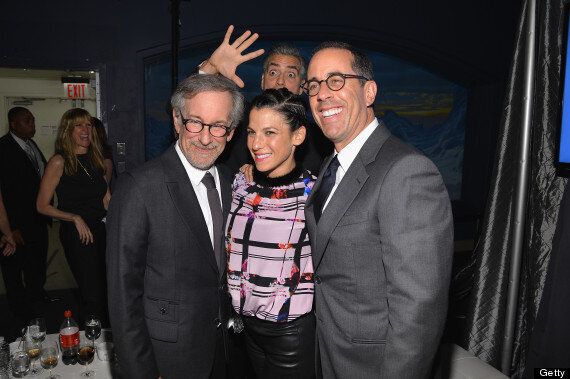 Steve Driver Ator Porno - Picture Of The Day: George Clooney Photobombs Steven Spielberg And Jerry  Seinfeld | HuffPost UK Comedy