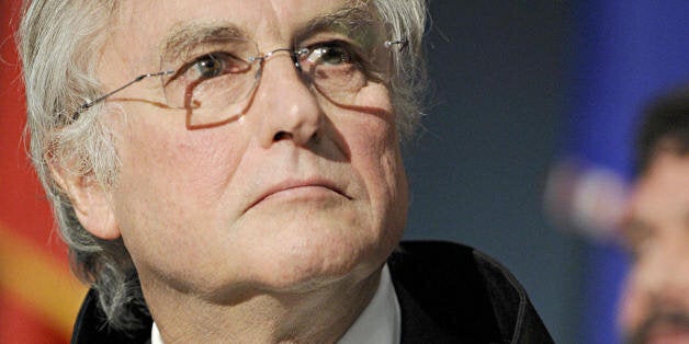 British Zoologist Richard Dawkins poses after being awarded with a 'honoris causa' (honorary degree) of the Antwerp University, on April 29, 2009 in Antwerp. AFP PHOTO / BELGA - DIRK WAEM (Photo credit should read DIRK WAEM/AFP/Getty Images)