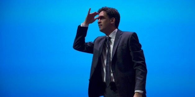 LONDON, ENGLAND - JULY 03: Ed Miliband, the Leader of the Labour Party, delivers a speech at the 'Policy Network Conference' held in the Science Museum on July 3, 2014 in London, England. The conference, hosted by the Policy Network think tank, is convened under the title: 'On how Britain can build a strong, sustainable and inclusive economy for the future'. (Photo by Oli Scarff/Getty Images)