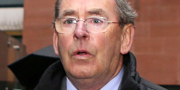 File photo dated 11/02/14 of Fred Talbot leaving Manchester Magistrates Court as the television weatherman is due to appear at Manchester Minshull Street Crown Court for a preliminary hearing, he has been charged with nine counts of indecent assault and one count of buggery.