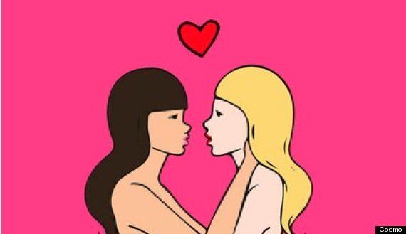 Cosmopolitan S Lesbian Sex Positions Guide Has Got Tongues