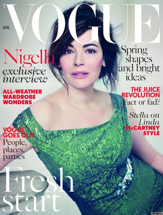 Nigella Lawson Shows Off Fresh Faced New Look On The Cover Of Vogue Huffpost Uk Entertainment