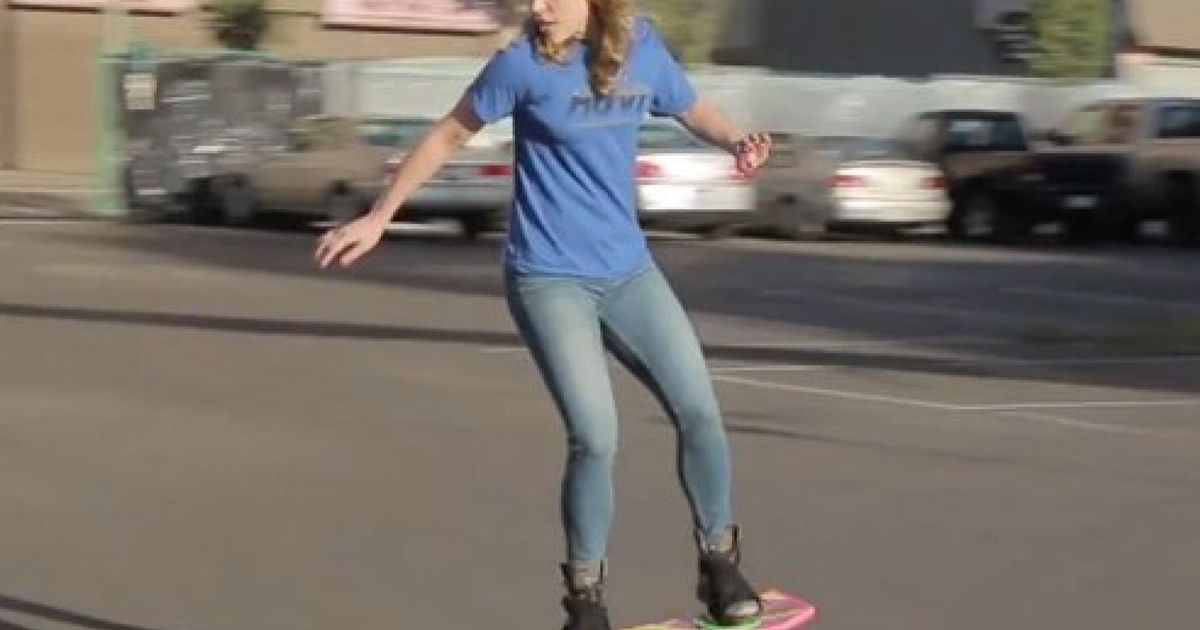 Huvr Video No This Advert For A Hoverboard Isnt Real But It Should 