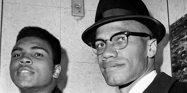 Muhammad Ali with Malcolm X in Chicago, 1964