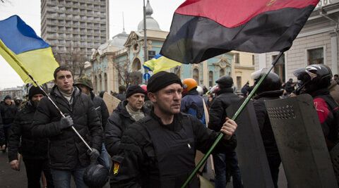 ukraine parliament kiev protesters ap central saturday building going really know allegedly pass