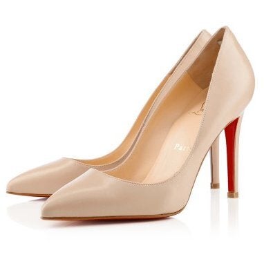 Christian louboutin outlet nude shoes