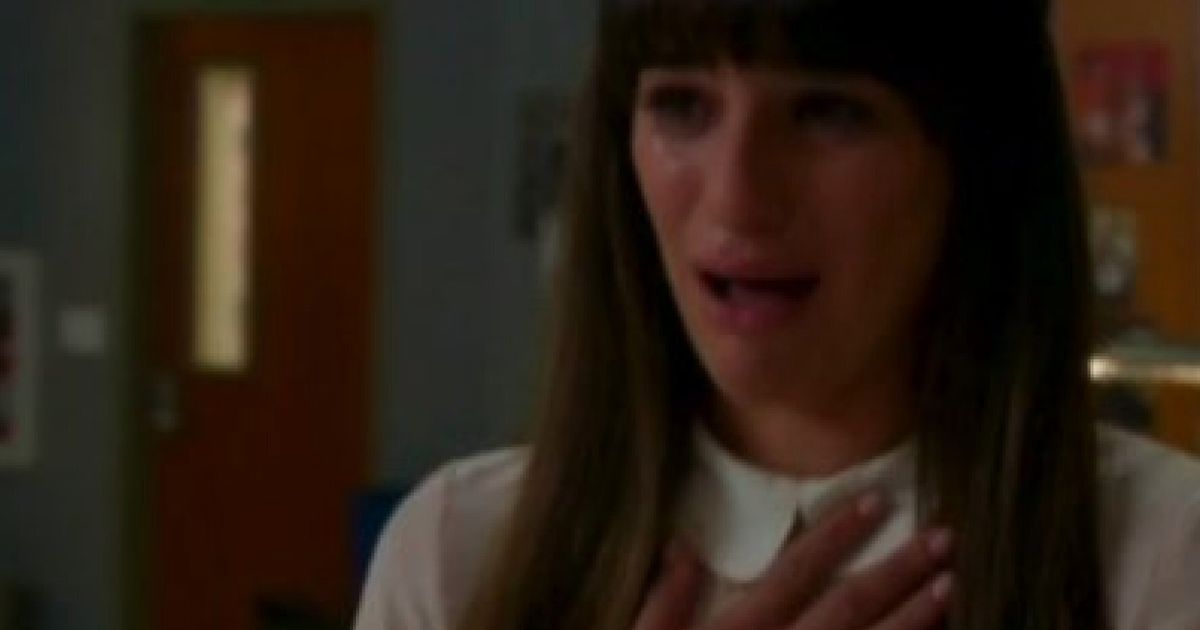 Lea Micheles Emotional Scene In Glee Goodbye Finn Episode Honours Cory Monteith Spoiler
