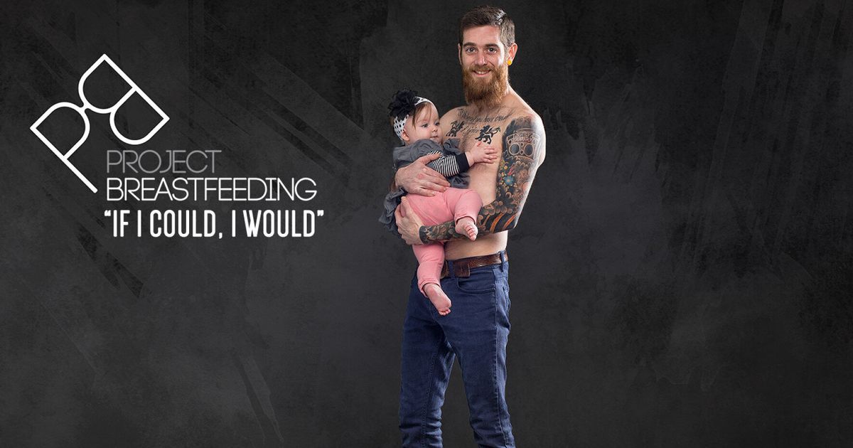 Project Breastfeeding: Men Breastfeed Children In Campaign To Support