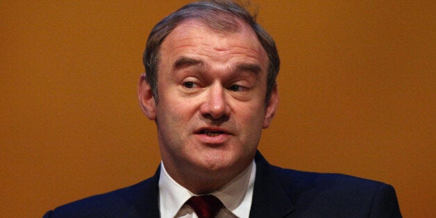 GLASGOW, SCOTLAND - SEPTEMBER 15: Ed Davey MP, Secretary of State for Energy and Climate Change speaks during his keynote speech during the second day of the Liberal Democratic Autumn conference on September 15, 2013 in Glasgow, Scotland. The second day of the Liberal Democrat conference gets underway in Glasgow today. (Photo by Dan Kitwood/Getty Images)