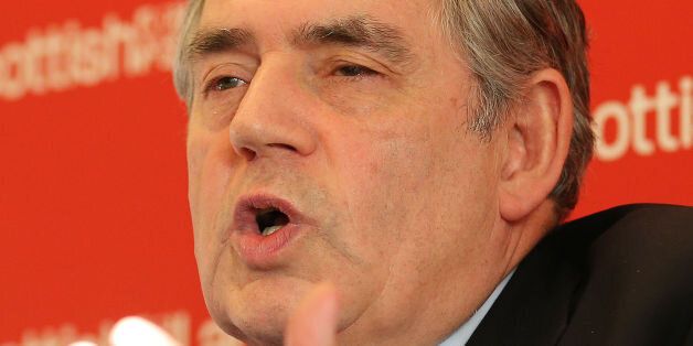 File photo dated 08/01/14 of former Prime Minister Gordon Brown. Six out of 10 people in Scotland want state pensions to continue to be paid from UK taxes, former prime minister Gordon Brown has claimed.