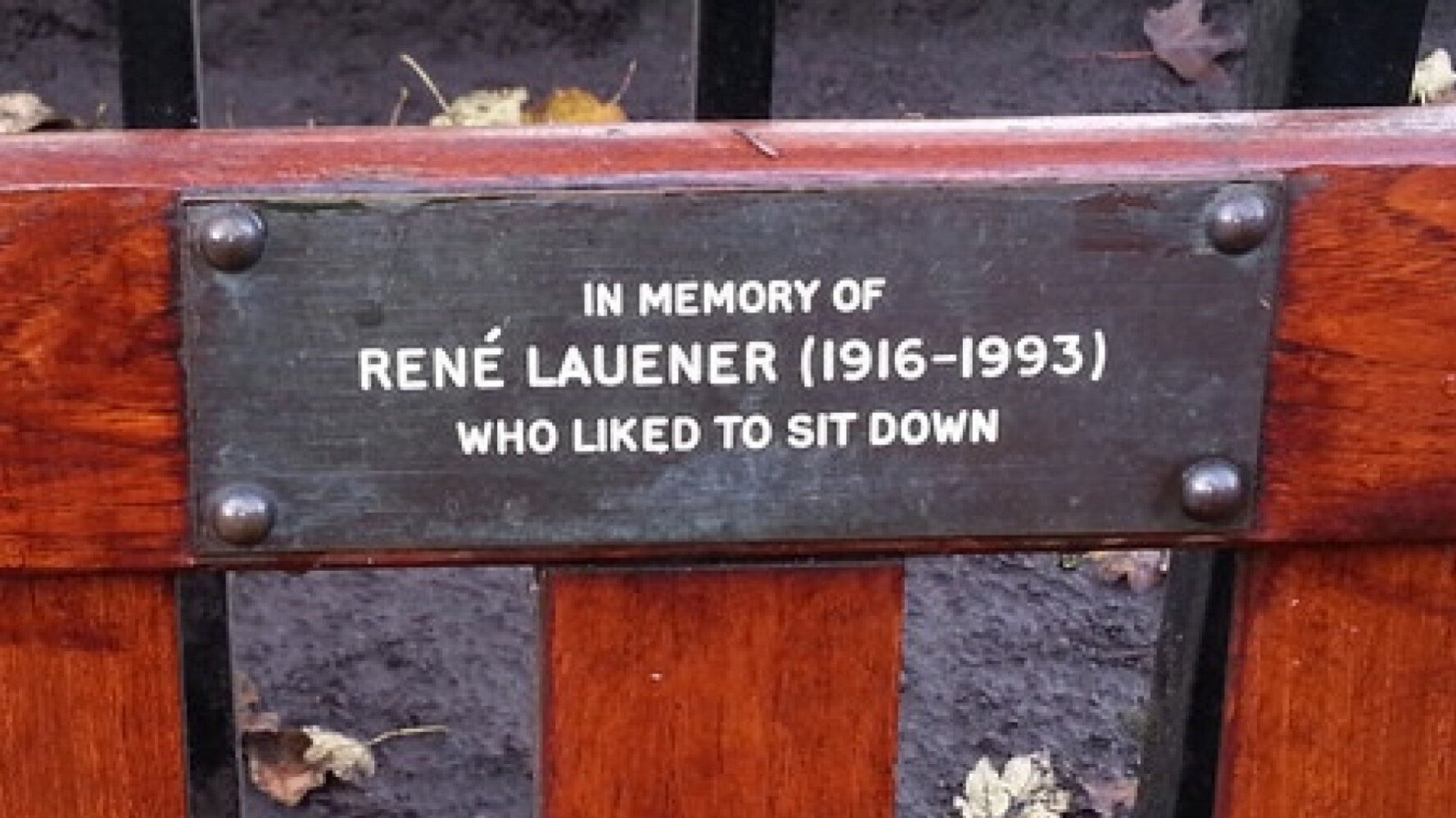 Funny Memorial Bench Quotes 9 Hilarious Park Bench Memorial Plaques (Pictures) | Huffpost Uk Comedy