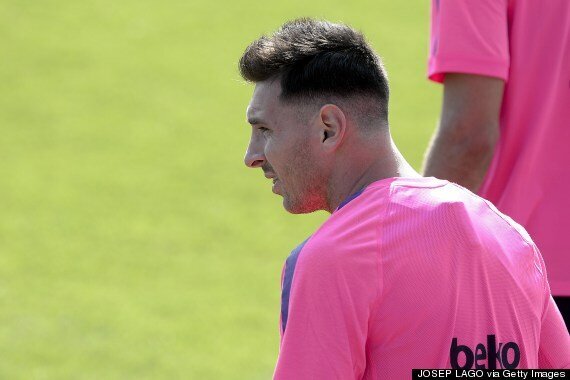 Elegant Lionel Messi Hairstyle  फट शयर
