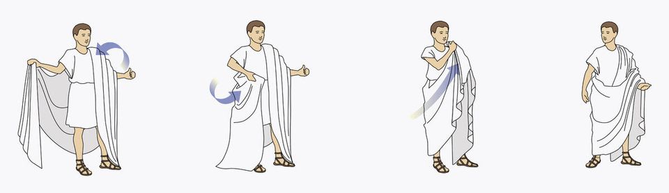 You have a bedsheet set aside for when you go out dressed in a toga