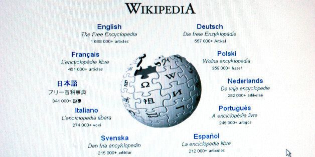 Wikipedia screengrabs