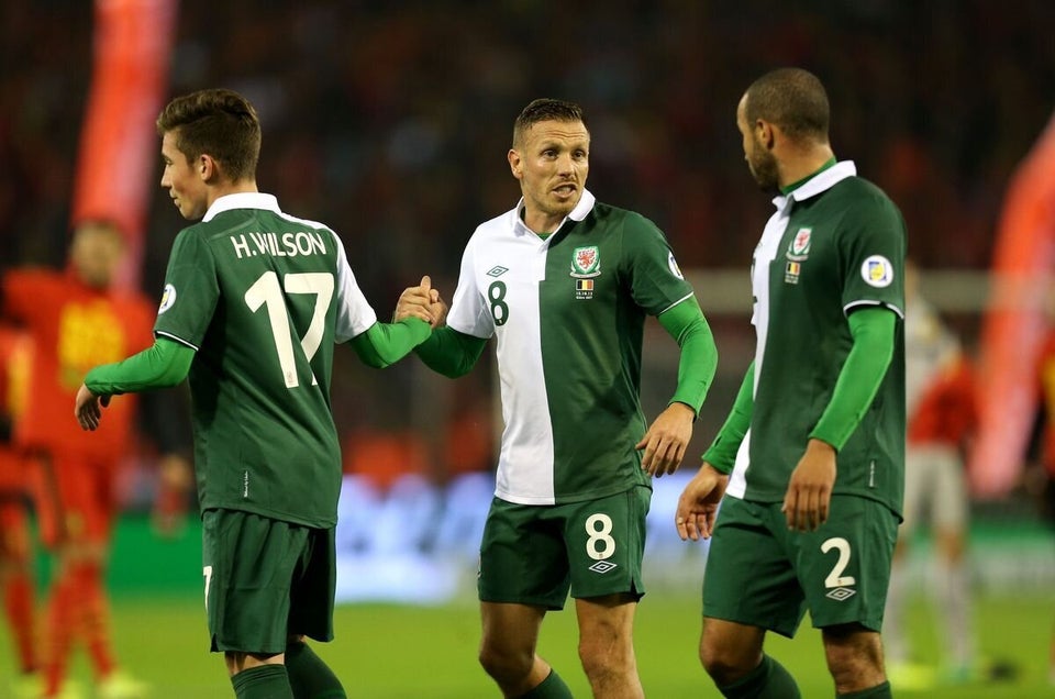 Soccer - FIFA 2014 World Cup - Qualifying - Group A - Belgium v Wales - Koning Boudewjnstadion