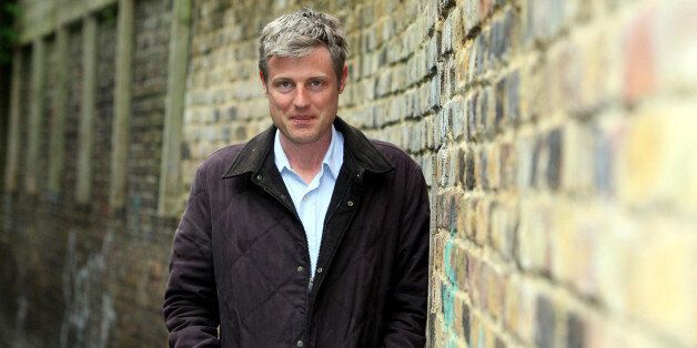 Zac Goldsmith outside Barnes Bridge Station in South West London, ahead of tomorrow's General Election.