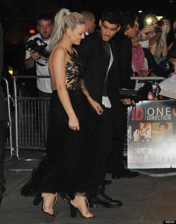 Little Mix's Perrie Edwards parties with One Direction's Louis