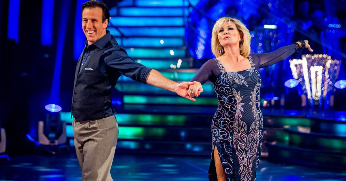 STRICTLY COME DANCING: A View To An Exit For Fiona Fullerton And Anton ...