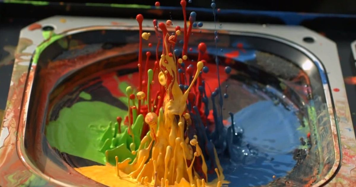 Paint Dancing On A Speaker By The Slow Mo Guys Is Incredible (VIDEO ...