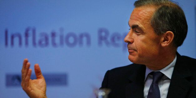 LONDON, ENGLAND - MAY 14: Mark Carney, the Governor of the Bank of England, speaks during a news conference to present the UK Quarterly Inflation Report on May 14, 2014 in London, England. The bank of England stated that interest rates will remain low for 'some time', a move to reassure againt fears of rising mortgage costs. Mr Carney also pledged to examine the issue of mortgage affordability surrounding falling wages. (Photo by Lefteris Pitarakis - Pool/Getty Images)