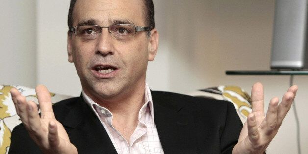 Dragons Den star Theo Paphitis speaks at the launch of the Smarta website in central London.
