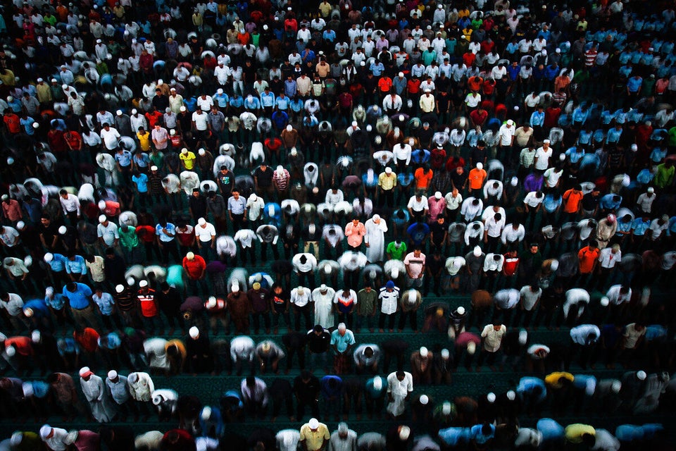 United in hope, thousands gathered at the national mosque