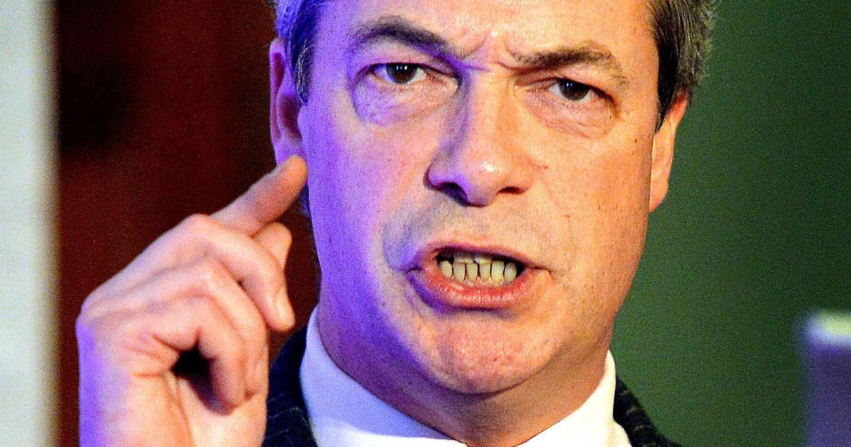 Nigel Farage Affair Allegations Are Tory Campaign Says Ukip Leader ...