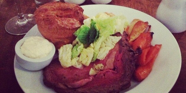 Roast dinner at Jones & Sons