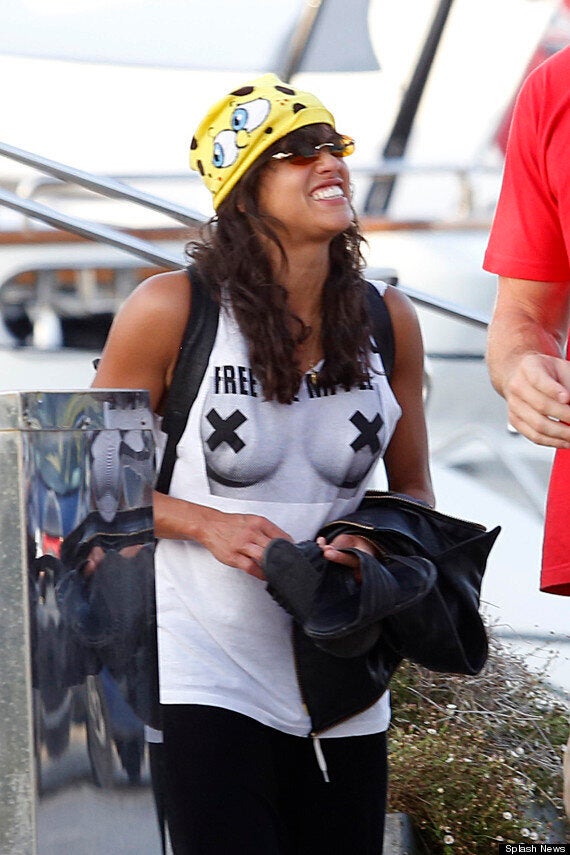 Michelle Rodriguez Nip Slip -- See The Raunchy Photos!