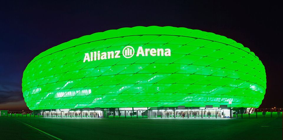 The Allianz Arena In Munich