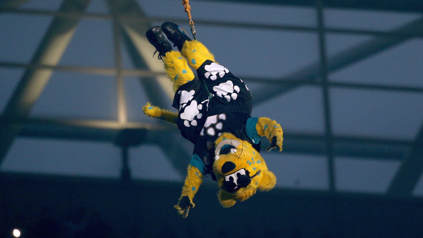 Jacksonville Jaguars Mascot Goes Streaking PICTURES HuffPost UK Sport