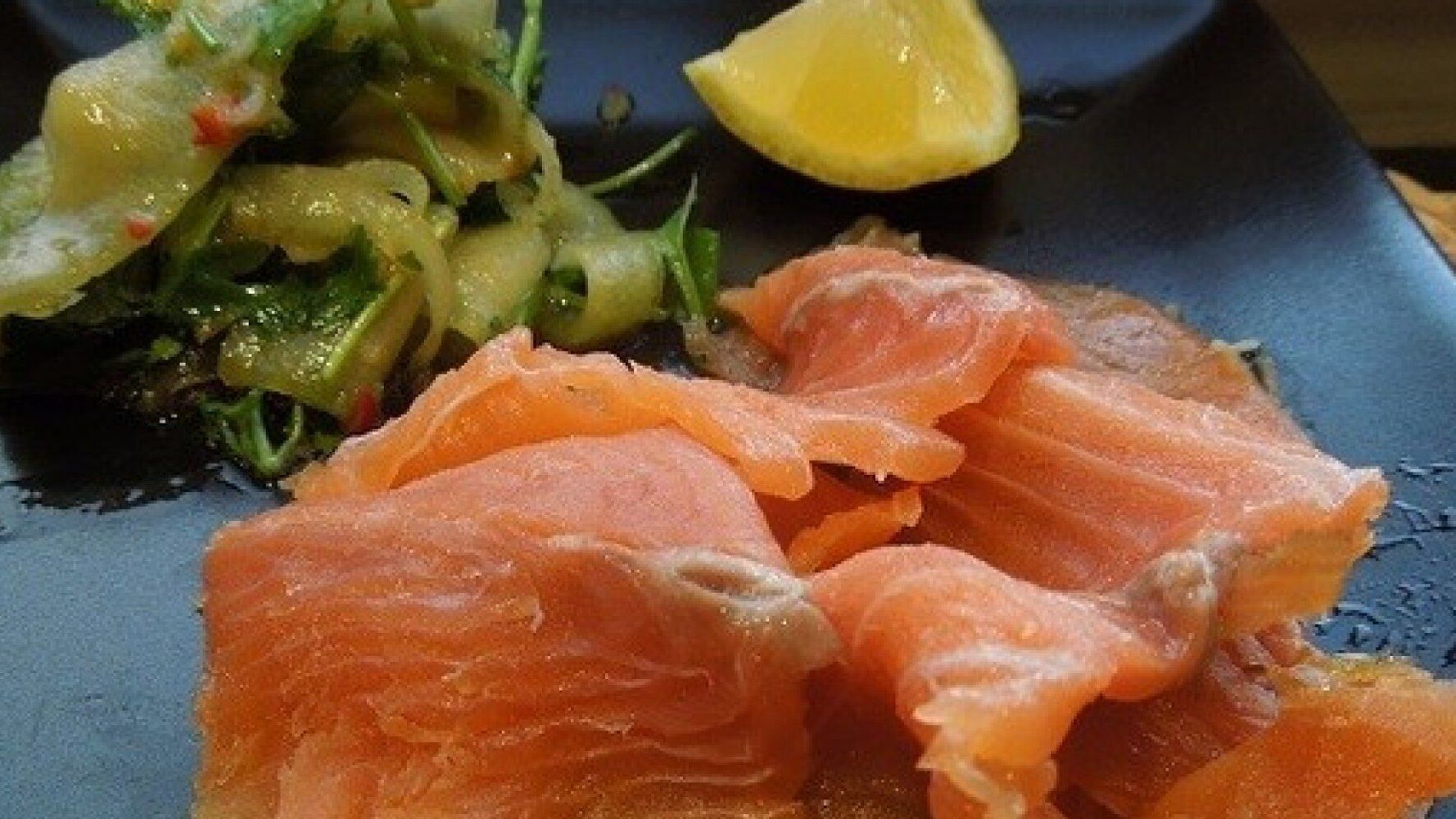 Smoked Salmon With Spicy Cucumber Salad | HuffPost UK Life