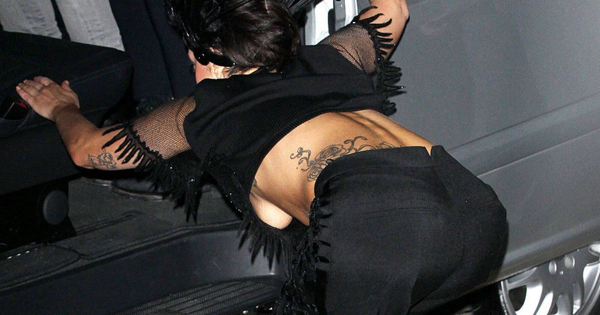 Lady Gaga's Entire Boob Pops Out During Epic Wardrobe Malfunction