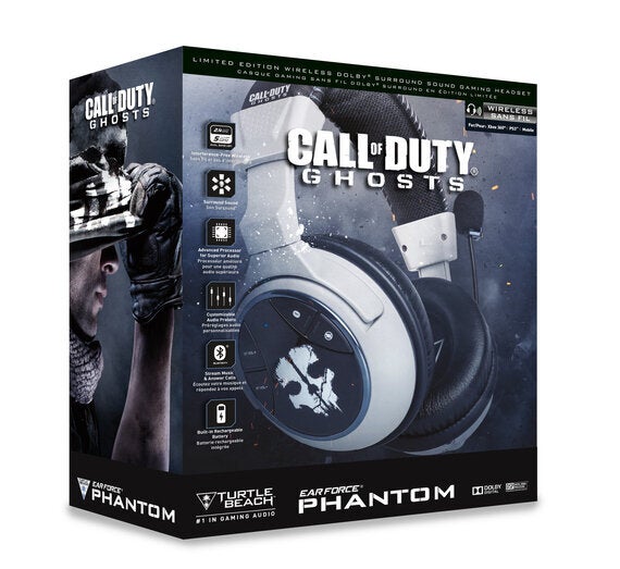 Earson with the Call of Duty Ghosts Ear Force Phantom Headset from Turtle Beach HuffPost UK